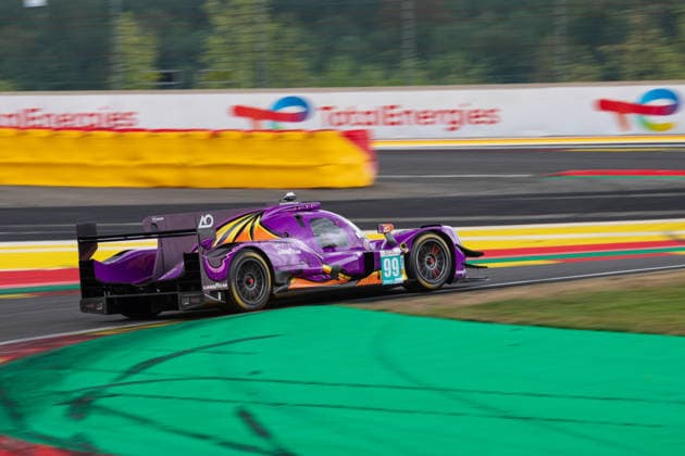 AO by TF 4 Hours of Spa Francorchamps ELMS AO by TF LMP2 99 gefahren von PJ Hyett, Louis Deletraz und Dane Cameron 4 Hours of Spa Francorchamps Lauf der European Le Mans Series in Spa (Belgien, Lüttich) *** AO by TF 4 Hours of Spa Francorchamps ELMS AO by TF LMP2 99 driven by PJ Hyett, Louis Deletraz, and Dane Cameron 4 Hours of Spa Francorchamps race of the European Le Mans Series at Spa, Belgium, Liège
