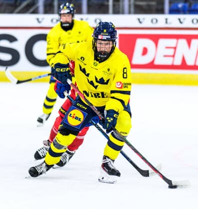 260821 Hilda Svensson of Sweden during the Women™s Euro Hockey Tour match between Sweden and Czech Republic on August 21, 2026 in Kloten. Photo: Mathilda Schuler BILDBYRAN kod MA MA1021 ishockey Ice hockey, Eishockey women™s euro hockey tour sverige sweden tjeckien czech republic dam bbeng sverige sweden *** August 21, 2026: Hilda Svensson of Sweden during the Women’s Euro Hockey Tour match between Sweden and the Czech Republic on August 21, 2026 in Kloten. Photo by Mathilda Schuler, BILDBYRAN, code MA MA1021. ice hockey, women’s euro hockey tour, Sweden, Czech Republic, women’s, BBENG, Sweden  Copyright: MATHILDAxSCHULER BB260821MA094