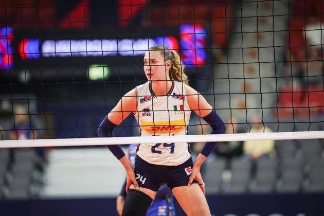 GOTHENBURG, SWEDEN 20260821 Italy s Ekaterina Antropova in action during the women s EuroVolley 2026 European Championship, EM, Europameisterschaft pool D match between Croatia and Italy at Scandinavium arena in Gothenburg, Sweden, on Aug. 21, 2026. GÖTEBORG SWEDEN x9200x *** GOTHENBURG, SWEDEN Aug. 21, 2026 Italy’s Ekaterina Antropova in action during the Women’s EuroVolley 2026 European Championship Pool D match between Croatia and Italy at the Scandinavium Arena in Gothenburg, Sweden, on Aug. 21, 2026 GOTHENBURG, SWEDEN x9200x  Copyright: xAdamxIhse TTx SWEDEN EUROVOLLEY CROATIA-ITALY