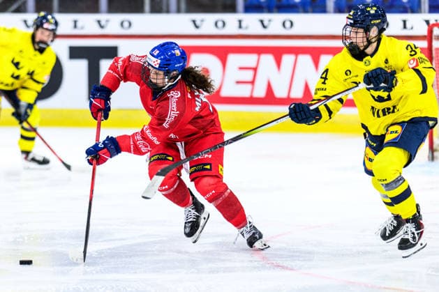 260821 Natalie MlÃ½nkova of Czech Republic and Mira Hallin of Sweden during the Women™s Euro Hockey Tour match between Sweden and Czech Republic on August 21, 2026 in Kloten. Photo: Mathilda Schuler BILDBYRAN kod MA MA1021 ishockey Ice hockey, Eishockey women™s euro hockey tour sverige sweden tjeckien czech republic dam bbeng sverige sweden *** August 21, 2026: Natalie Mlúnková of the Czech Republic and Mira Hallin of Sweden during the Women’s Euro Hockey Tour match between Sweden and the Czech Republic on August 21, 2026 in Kloten. Photo by Mathilda Schuler. BILDBYRAN code MA MA1021 ice hockey women’s euro hockey tour Sweden Czech Republic women’s BBENG Sweden  Copyright: MATHILDAxSCHULER BB260821MA111