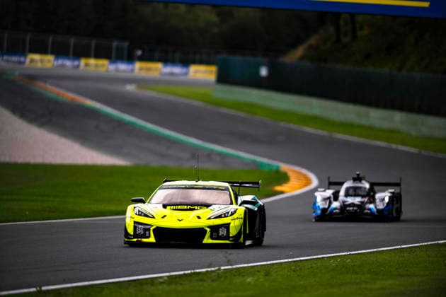 AUTO - ELMS - 4 HOURS OF SPA-FRANCORCHAMPS 2026 33 MCDONALD Blake (usa), UDELL Alec (usa), EASTWOOD Charlie (irl), TF Corvette Z06 LMGT3.R, LMGT3, action during the 4 Hours of Spa-Francorchamps, 4th round of the 2026 European Le Mans Series on the Circuit de Spa-Francorchamps from August 21 to 23, 2026 in Stavelot, Belgium - StavelotBelgium  Copyright: xFabrizioxBoldonix
