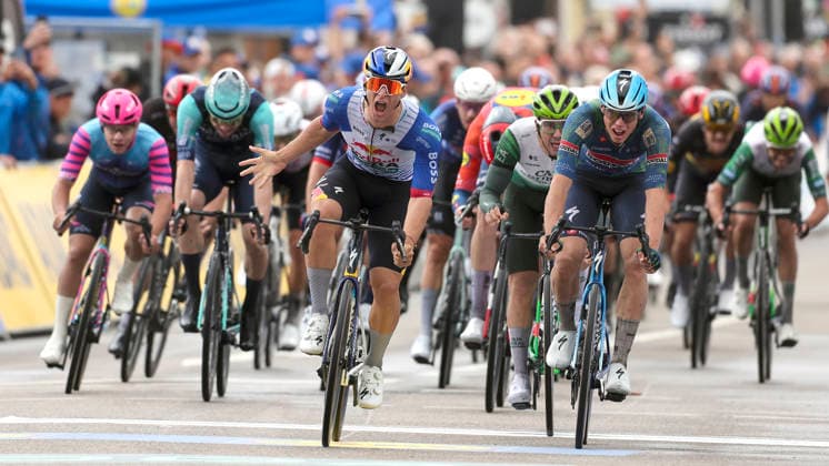 Radsport - LIDL DEUTSCHLAND TOUR 2026 - 21.08.26, 2. Etappe - Schwäbisch Hall - Offenbach an der Queich, Sieger Alessio Magagnotti (ITA BORA HANS GROHE) - *** Cycling: LIDL GERMANY TOUR 2026, August 26, 2021, Stage 2: Schwäbisch Hall to Offenbach an der Queich; Winner: Alessio Magagnotti (ITA, BORA HANS GROHE)