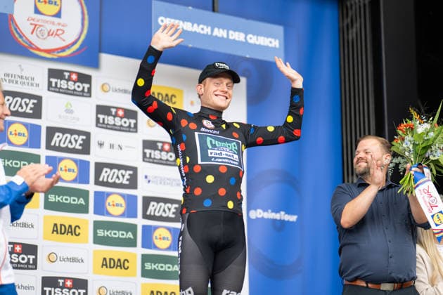 Lidl Deutschland Tour, Etappe 2, 21.08.2026 Ole Theiler (GER, REMBE RAD-NET) Offenbach an der Queich Germany *** Lidl Germany Tour, Stage 2, August 21, 2026 Ole Theiler GER, REMBE RAD NET Offenbach an der Queich, Germany Copyright: xCarlaxHilgerx