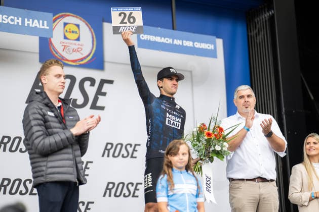 Lidl Deutschland Tour, Etappe 2, 21.08.2026 Alvaro Sagrado (ESP, TEAM STORCK - MRW BAU) Offenbach an der Queich Germany *** Lidl Germany Tour, Stage 2, August 21, 2026 Alvaro Sagrado (ESP), TEAM STORCK MRW BAU Offenbach an der Queich, Germany Copyright: xCarlaxHilgerx