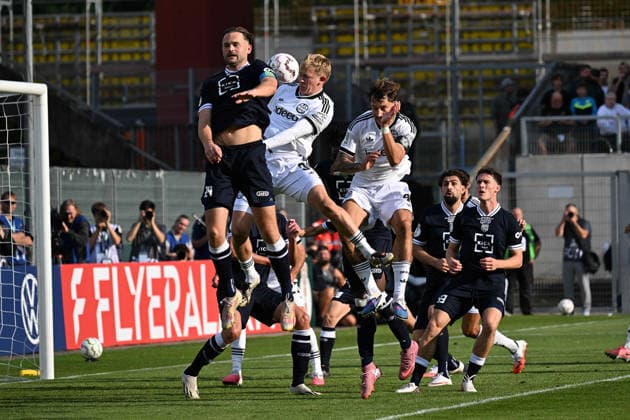 21.08.2026, xjhx, Fussball DFB Pokal 1.Runde, SC St.Tönis - Eintracht Frankfurt v.l. Jonathan Jonny Burkardt (Eintracht Frankfurt) Torschuetze, erzielt das Tor, Treffer, scores the goal 0:1 Krefeld *** August 21, 2026, xjhx, Soccer DFB Cup 1st Round, SC St. Tönis vs. Eintracht Frankfurt, Jonathan Jonny Burkardt, Eintracht Frankfurt, goal scorer, scores the goal, 0-1 Krefeld