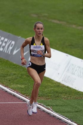 Lausanne, Switzerland - August 21: Aimie Decrausaz (SUI) in the 1000m Girls in action during the Wanda Diamond League Athletissima Lausanne 2026 at Stade Olympique de la Pontaise on August 21, 2026 in Lausanne, Switzerland.  Copyright: xKjetilxWaberx xSPPx Sportspressphoto_SPR211770