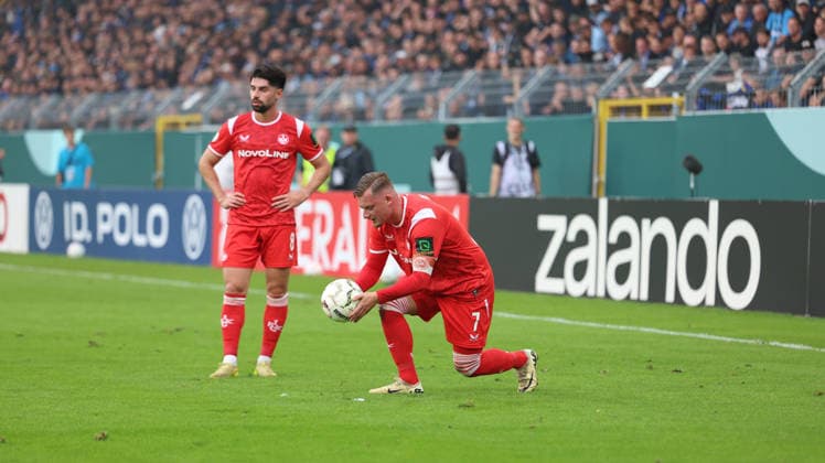 21.08.2026, xrekx, Fussball DFB Pokal 1.Runde, SV Waldhof Mannheim - 1.FC Kaiserslautern v.l. Semih Sahin (1.FC Kaiserslautern) Marlon Ritter (1.FC Kaiserslautern) (DFL DFB REGULATIONS PROHIBIT ANY USE OF PHOTOGRAPHS as IMAGE SEQUENCES and or QUASI-VIDEO) Mannheim *** August 21, 2026, xrekx, Soccer DFB Cup First Round, SV Waldhof Mannheim 1, FC Kaiserslautern v l Semih Sahin 1, FC Kaiserslautern, Marlon Ritter 1, FC Kaiserslautern. DFL and DFB regulations prohibit any use of photographs as image sequences and or quasi-video. Mannheim