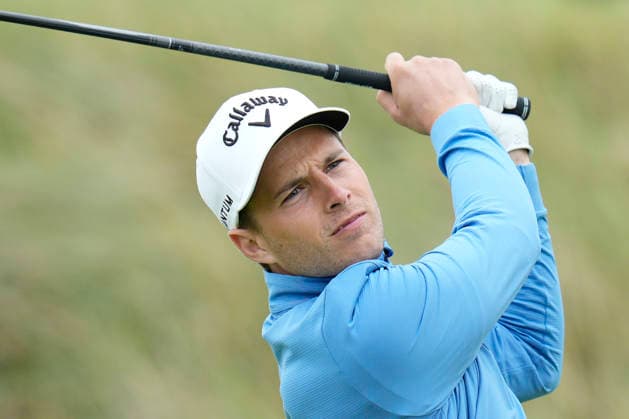 Sport Bilder des Tages BALMEDIE, SCOTLAND - AUG 21: Matthew Jordan (ENG) plays from the eleventh tee during Round 2 at the 2026 Nexo Championship at the Trump International Golf Links, Balmedie on August 21, 2026 in Aberdeenshire, Scotland The 2026 Nexo Championship