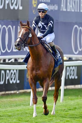 21.08.2026, York, North Yorkshire, GBR - Bacio with Juan Hernandez up after winning the Nunthorphe Stakes. York racecourse. (Pferd, Jockey, Bacio, Hernandez, Sieg) 260821C947YORK.JPG *** August 21, 2026, York, North Yorkshire, UK: Bacio, ridden by Juan Hernandez, after winning the Nunthorpe Stakes at York Racecourse. Horse, Jockey, Bacio, Hernandez, Victory 260821C947YORK JPG