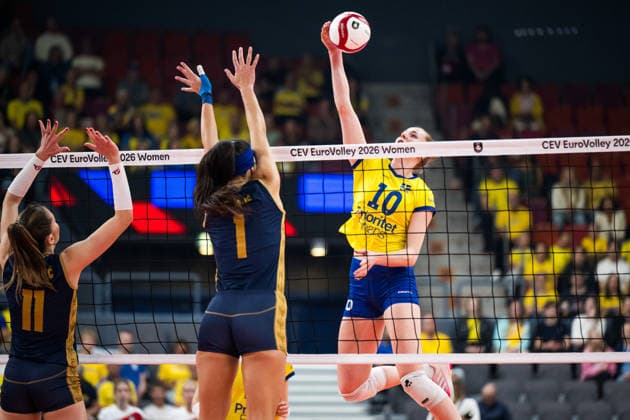260821 Isabelle Haak of Sweden during the CEV EuroVolley 2026 volleyball match between Sweden and Montenegro on August 21, 2026 in Gothenburg. Photo: Mathias Bergeld BILDBYRAN kod MB MB1402 volleyboll volleyball cev eurovolley 2026 volleyboll-em sverige montenegro sweden 1 dam bbeng kvinner women *** August 21, 2026: Isabelle Haak of Sweden during the CEV EuroVolley 2026 volleyball match between Sweden and Montenegro on August 21, 2026 in Gothenburg. Photo by Mathias Bergeld, BILDBYRAN, code MB MB1402 volleyball CEV EuroVolley 2026 European Volleyball Championship Sweden Montenegro women’s team  Copyright: MATHIASxBERGELD BB260821MB110