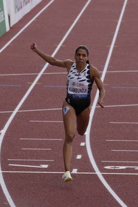 Lausanne, Switzerland - August 21: Mujinga Kambundji (SUI) competes in the 200m Women B Race during the Wanda Diamond League Athletissima Lausanne 2026 at Stade Olympique de la Pontaise on August 21, 2026 in Lausanne, Switzerland.  Copyright: xKjetilxWaberx xSPPx Sportspressphoto_SPR211773