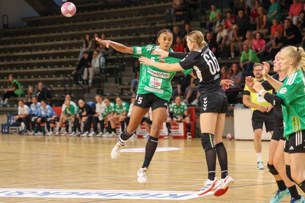 2026-08-21 , Reinickendorfer Füchse Frauen-Werder Bremen, Frauen, Handball, DHB-Pokal, 1. Runde , Sömmeringhalle Naomi Conze (Reinickendorfer Füchse Frauen, 05) Berlin Berlin Germany *** August 21, 2026, Reinickendorfer Füchse Women vs. Werder Bremen Women, Handball, DHB Cup, 1st Round, Sömmeringhalle, Naomi Conze, Reinickendorfer Füchse Women, 05 Berlin, Berlin, Germany
