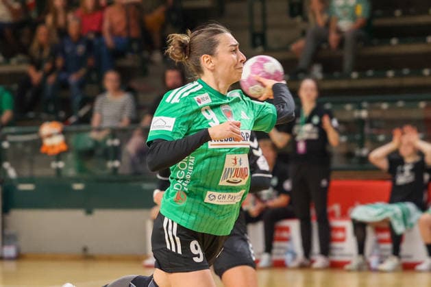 2026-08-21 , Reinickendorfer Füchse Frauen-Werder Bremen, Frauen, Handball, DHB-Pokal, 1. Runde , Sömmeringhalle Anais Gouveia (Reinickendorfer Füchse Frauen, 09) Berlin Berlin Germany *** August 21, 2026, Reinickendorfer Füchse Women vs. Werder Bremen Women, Handball, DHB Cup, 1st Round, Sömmeringhalle, Anais Gouveia, Reinickendorfer Füchse Women, 09 Berlin, Berlin, Germany