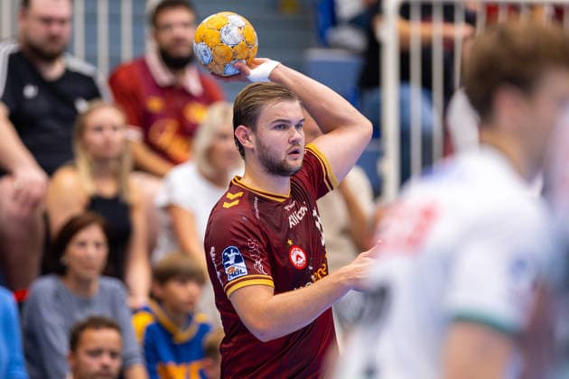 21.08.2026. 1. Runde im DHB Pokal, TuSEM Essen - SC DHfK Leipzig. Alexander Schoss (TuSEM Essen). Essen Am Hallo NRW Deutschland xRHR-FOTO DEx *** August 21, 2026, 1st Round of the DHB Cup, TuSEM Essen vs. SC DHfK Leipzig, Alexander Schoss, TuSEM Essen, Essen, Am Hallo, NRW, Germany, xRHR, PHOTO: DEx Copyright: DennisxEwert RHR-FOTOx RHR-FOTO DE
