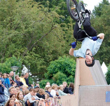 21.08.2026 Qualifikation Männer bei der BMX Freestyle Park Europameisterschaft in Darmstadt Bürgerpark Ausrichter VC Darmstadt 21.-23.8.26 hier Lars Kindermann (GER) während Wettkampf Darmstadt Hessen Deutschland *** August 21, 2026 Men s Qualifying Round at the BMX Freestyle Park European Championships in Darmstadt s Bürgerpark, hosted by VC Darmstadt, August 21–23, 2026. Pictured here: Lars Kindermann (GER) during the competition in Darmstadt, Hesse, Germany