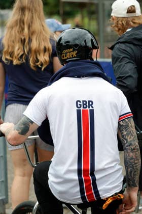 21.08.2026 Qualifikation Männer bei der BMX Freestyle Park Europameisterschaft in Darmstadt Bürgerpark Ausrichter VC Darmstadt 21.-23.8.26 hier Jordan Clark (GBR) nach dem Wettkampf Darmstadt Hessen Deutschland *** August 21, 2026 Men s Qualifying Round at the BMX Freestyle Park European Championships in Darmstadt s Bürgerpark, hosted by VC Darmstadt, August 21–23, 2026. Here is Jordan Clark (GBR) after the competition in Darmstadt, Hesse, Germany.