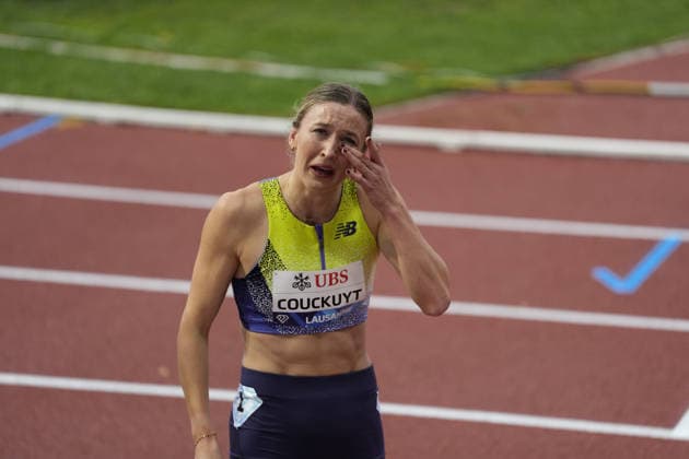 Lausanne, Switzerland - August 21: Paulien Couckuyt (BEL) competes in the 400m Hurdles Women during the Wanda Diamond League Athletissima Lausanne 2026 at Stade Olympique de la Pontaise on August 21, 2026 in Lausanne, Switzerland.  Copyright: xKjetilxWaberx xSPPx Sportspressphoto_SPR211804