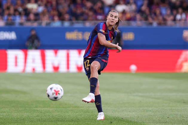 August 21, 2026, Sant Joan Despi, Barcelona, SPAIN: Patri Guijarro of FC Barcelona, Barca in action during the Joan Gamper Trophy, football match played between FC Barcelona and Brighton & Hove Albion FC at Johan Cruyff Stadium on August 21, 2026 in Sant Joan Despi, Barcelona, Spain. Sant Joan Despi SPAIN - ZUMAa181 20260821_zaa_a181_105 Copyright: xJavierxBorregox