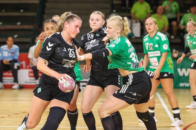 2026-08-21 , Reinickendorfer Füchse Frauen-Werder Bremen, Frauen, Handball, DHB-Pokal, 1. Runde , Sömmeringhalle Lara Niemann (SV Werder Bremen, 35) Berlin Berlin Germany *** August 21, 2026, Reinickendorfer Füchse Women vs. Werder Bremen Women, Handball, DHB Cup, 1st Round, Sömmeringhalle, Lara Niemann, SV Werder Bremen, 35, Berlin, Berlin, Germany