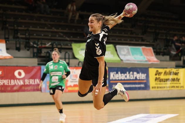 2026-08-21 , Reinickendorfer Füchse Frauen-Werder Bremen, Frauen, Handball, DHB-Pokal, 1. Runde , Sömmeringhalle Luca Marie Schumacher (SV Werder Bremen, 09) Berlin Berlin Germany *** August 21, 2026, Reinickendorfer Füchse Women vs. Werder Bremen Women, Handball, DHB Cup, 1st Round, Sömmeringhalle, Luca Marie Schumacher, SV Werder Bremen, 09 Berlin, Berlin, Germany
