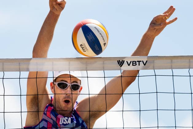 August 21, 2026, Montreal, Quebec, Canada: TAYLOR CRABB and ANDREW BENESH from USA in match against Steven Abrams and Cameron Chadwick from Canada at Beach Pro Tour at Parc Jean-Drapeau in Montreal, Quebec, Canada on 2026-08-21 VOLLEYBALL: Beach Pro Tour Montreal 2026  - ZUMAl189 20260821_zsp_l189_023 Copyright: xYannickxLegarex
