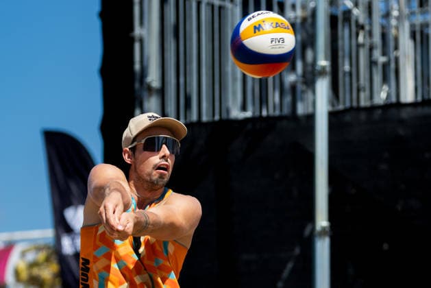 August 21, 2026, Montreal, Quebec, Canada: ANDERS BERNTSEN MOL and CHRISTIAN SANDLIE SORUM from Norway in match against Nils Gunnar Ringoen and Even Stray Aas from Norway at Beach Pro Tour at Parc Jean-Drapeau in Montreal, Quebec, Canada on 2026-08-21 VOLLEYBALL: Beach Pro Tour Montreal 2026  - ZUMAl189 20260821_zsp_l189_040 Copyright: xYannickxLegarex