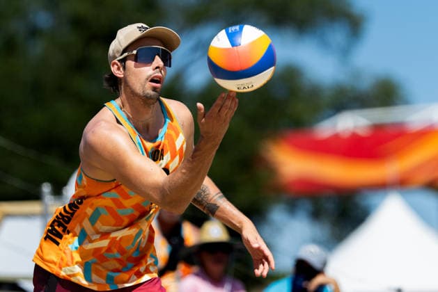 August 21, 2026, Montreal, Quebec, Canada: ANDERS BERNTSEN MOL and CHRISTIAN SANDLIE SORUM from Norway in match against Nils Gunnar Ringoen and Even Stray Aas from Norway at Beach Pro Tour at Parc Jean-Drapeau in Montreal, Quebec, Canada on 2026-08-21 Montreal Canada - ZUMAl189 20260821_zsp_l189_048 Copyright: xYannickxLegarex