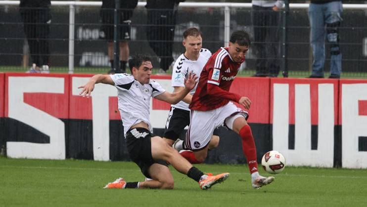21.08.2026 - Fussball - Saison 2026 2027 - Regionalliga Bayern - 04. Spieltag: 1. FC Nürnberg FCN II ( Club ) - SV Wacker Burghausen - DoGe - xdoxgex - Nizar Üstel Uestel (21, 1. FC Nürnberg FCN II ) Noah Wagner (8, SV Wacker Burghausen ) *** August 21, 2026 Soccer Season 2026–2027 Bavarian Regional League Matchday 1 FC Nuremberg FCN II Club SV Wacker Burghausen DoGe xdoxgex Nizar Üstel Uestel 21, 1 FC Nuremberg FCN II Noah Wagner 8, SV Wacker Burghausen
