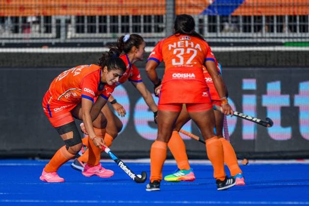 AMSTELVEEN, 21-08-2026, Wagener Stadion, FIH Hockey World Cup 2026 Women, 2026. Deepika takes a penalty corner during the game Netherlands - India (women). Netherlands - India (women)  x205904104x Copyright: