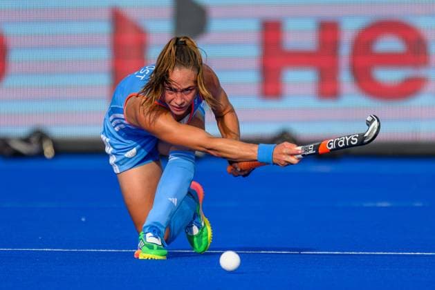 AMSTELVEEN, 21-08-2026, Wagener Stadion, FIH Hockey World Cup 2026 Women, 2026. Lisa Post during the game Netherlands - India (women). Netherlands - India (women)  x205904106x Copyright: