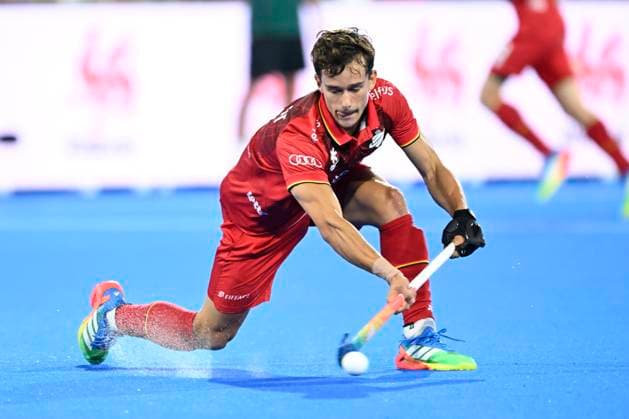 Australia v Belgium - FIH Hockey World Cup 2026 WAVRE, BELGIUM - AUGUST 21 : Van Oost Maxime of Belgium in action during the FIH Hockey World Cup 2026 M27 second phase group pool F match between Australia and Belgium on August 21, 2026 in Wavre, Belgium, 21 08 2026 Wavre Belgium  Copyright: xNicoxVereeckenx