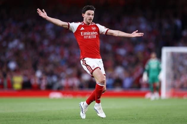 Arsenal v Coventry City 21 August 2026, London - Premier League Football - Arsenal v Coventry City - Declan Rice of Arsenal - Photo: Jacques Feeney Offside. London UK *** Arsenal gegen Coventry City, 21. August 2026, London, Premier League, Fußball, Arsenal gegen Coventry City, Declan Rice von Arsenal, Foto: Jacques Feeney, Abseits, London, Großbritannien  Copyright: xJacquesxFeeneyx xOffsidexOffside