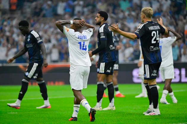 FOOTBALL : Olympique de Marseille VS RC Strasbourg Alsace - Ligue 1 McDonald s - 21 08 2026 Ligue 1 McDonald s match between Olympique de Marseille and Racing Club de Strasbourg Alsace on August 21, 2026 at the CEPAC Velodrome Stadium in Marseille. MarseilleFrance  Copyright: xWilliamxCannarellax