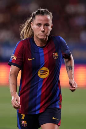 August 21, 2026, Sant Joan Despi, Barcelona, SPAIN: Claudia Pina of FC Barcelona, Barca looks on during the Joan Gamper Trophy, football match played between FC Barcelona and Brighton & Hove Albion FC at Johan Cruyff Stadium on August 21, 2026 in Sant Joan Despi, Barcelona, Spain. FC Barcelona V Brighton & Hove Albion FC - Joan Gamper Trophy  - ZUMAa181 20260821_zaa_a181_154 Copyright: xJavierxBorregox