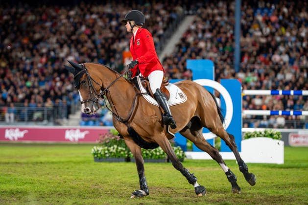 Sophie Hinners auf Iron Dames Singclair (GER) FEI World Championships Aachen 2026, Jumping Team, Mercedes-Benz Prize, 21.08.2026 FEI World Championships Aachen 2026, Jumping Team, Mercedes-Benz Prize, 21.08.2026 Aachen *** Sophie Hinners on Iron Dames Singclair at the 2026 FEI World Championships in Aachen, Jumping Team, Mercedes-Benz Prize, August 21, 2026, FEI World Championships in Aachen 2026, Jumping Team, Mercedes-Benz Prize, August 21, 2026, Aachen Copyright: xEibner-Pressefoto J.xDerondeaux EP_JDU