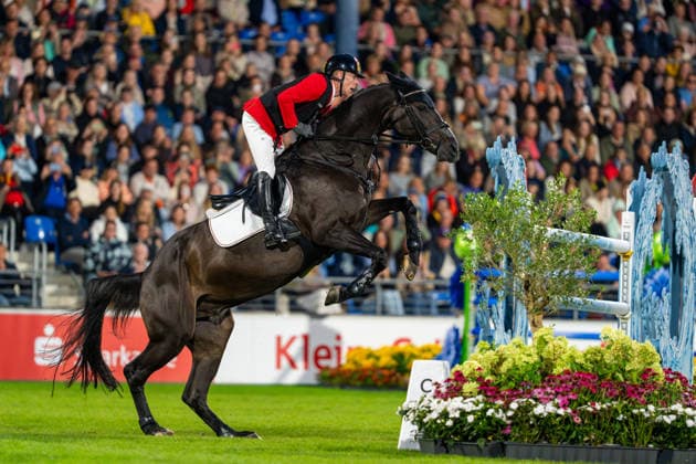 Marcus Ehning auf Coolio 42 (GER) FEI World Championships Aachen 2026, Jumping Team, Mercedes-Benz Prize, 21.08.2026 FEI World Championships Aachen 2026, Jumping Team, Mercedes-Benz Prize, 21.08.2026 Aachen *** Marcus Ehning on Coolio 42 GER FEI World Championships Aachen 2026, Jumping Team, Mercedes-Benz Prize, August 21, 2026 FEI World Championships Aachen 2026, Jumping Team, Mercedes-Benz Prize, August 21, 2026, Aachen Copyright: xEibner-Pressefoto J.xDerondeaux EP_JDU