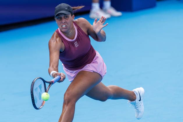 August 21, 2026, Mason, Ohio, U.S: Madison Keys (USA) hits a forehand shot during FridayÃ¢â‚¬â ¢s quarterfinals at the Cincinnati Open at the Lindner Family Tennis Center , Mason, Oh. Mason U.S - ZUMAs304 20260821_zaf_s304_015 Copyright: xScottxStuartx