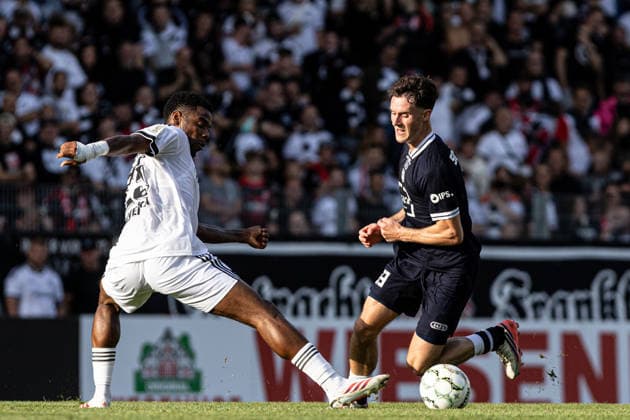DFB-Pokal, 2026 2027, 1. Runde: SC St. Tönis 11 20 - Eintracht Frankfurt; 21.08.2026 Jonas Theuerzeit (SC St. Tönis 11 20, 33) DFB-Pokal, 2026 2027, 1. Runde: SC St. Tönis 11 20 - Eintracht Frankfurt; Grotenburg-Stadion, Krefeld; 21.08.2026 *** DFB Cup, 2026–2027, 1st Round: SC St. Tönis 11–20 Eintracht Frankfurt, August 21, 2026, Jonas Theuerzeit, SC St. Tönis 11–20, 33 DFB Cup, 2026–2027, 1st Round SC St. Tönis 11–20 Eintracht Frankfurt, Grotenburg Stadium, Krefeld, August 21, 2026 Copyright: xBEAUTIFULxSPORTS Buriakovx