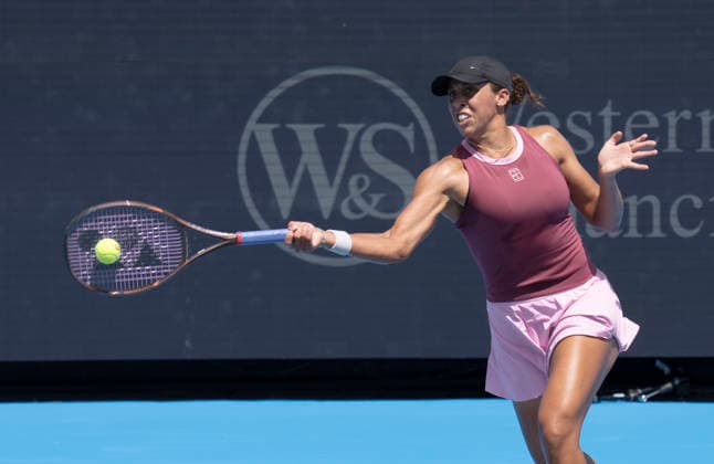 TENNIS 2026: Cincinnati Open Aug. 26 August 21, 2026: Madison Keys (USA) loses to Sara Bejlek at the Cincinnati Open being played at Lindner Family Tennis Center in Mason, Ohio, {USA} Ã‚ÂLeslie Billman Tennisclix Cal Media (Credit Image: Â Leslie Billman Cal Sport Media) Mason Ohio USA EDITORIAL USE ONLY Copyright: xx ZUMA-20260821_zma_c04_014.jpg LesliexBillmanx csmphotothree513232