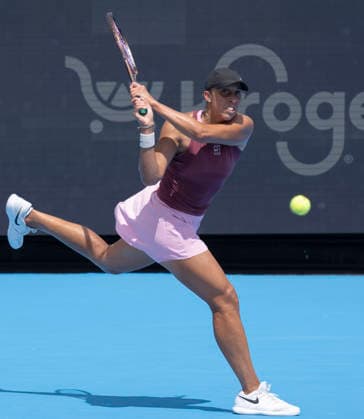 TENNIS 2026: Cincinnati Open Aug. 26 August 21, 2026: Madison Keys (USA) loses to Sara Bejlek at the Cincinnati Open being played at Lindner Family Tennis Center in Mason, Ohio, {USA} Ã‚ÂLeslie Billman Tennisclix Cal Media (Credit Image: Â Leslie Billman Cal Sport Media) Mason Ohio USA EDITORIAL USE ONLY Copyright: xx ZUMA-20260821_zma_c04_009.jpg LesliexBillmanx csmphotothree513237