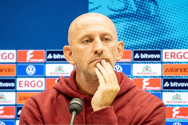 21.08.2026, xdaymx, Fussball DFB Pokal 1.Runde, SV Waldhof Mannheim - 1.FC Kaiserslautern. Torsten Lieberknecht auf der Pressekonferenz. DFL DFB REGULATIONS PROHIBIT ANY USE OF PHOTOGRAPHS as IMAGE SEQUENCES and or QUASI-VIDEO) Mannheim *** August 21, 2026, xdaymx, Soccer DFB Cup First Round, SV Waldhof Mannheim 1 FC Kaiserslautern Torsten Lieberknecht at the press conference DFL DFB REGULATIONS PROHIBIT ANY USE OF PHOTOGRAPHS as IMAGE SEQUENCES and or QUASI-VIDEO Mannheim