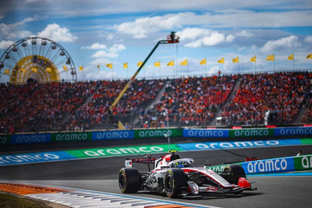 MOTORSPORTS - Formula 1 - 2026 Dutch Grand Prix Photo by IPA ABACAPRESS.COM87674002 - 87 Oliver Bearman (GRB), Haas TGR F1 Team VF26, during the Dutch Grand Prix at Zandvoort, Holland, August 20–23, 2026, 2026 Formula 1 World Championship, WM, Weltmeisterschaft Netherlands Netherlands  Copyright: xIPAxSport ABACAx