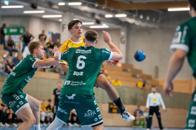 Handball I Herren I Saison 2026-2027 I DHB Pokal I 1. Runde I HC Oppenweiler Backnang - HSC 2000 Coburg I 21.08.2026 Felix Pfänder (35, HSC Coburg) Backnang Murrtal Arena Baden-Württemberg Deutschland *** Handball Men 2026–2027 Season DHB Cup 1st Round HC Oppenweiler Backnang vs. HSC 2000 Coburg August 21, 2026 Felix Pfänder 35, HSC Coburg Backnang Murrtal Arena, Baden-Württemberg, Germany Copyright: xLobeca MaxxPetershansx