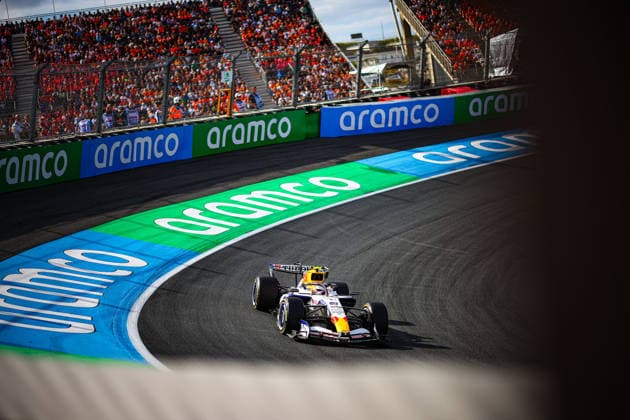 MOTORSPORTS - Formula 1 - 2026 Dutch Grand Prix Photo by IPA ABACAPRESS.COM87674396 - 22 Yuki Tsunoda; (JAP) Visa CashApp Racing Bulls, VCARB 03 Red Bull-Ford, during the Dutch Grand Prix, Zandvoort, Holland, August 20–23, 2026, 2026 Formula 1 World Championship, WM, Weltmeisterschaft Netherlands Netherlands  Copyright: xIPAxSport ABACAx