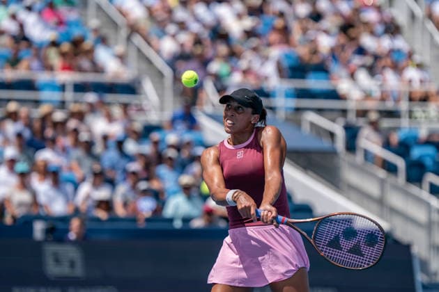 Cincinnati Open Quarterfinal: Sara Bejlek Vs Madison Keys Madison Keys competes in her quarterfinal match against Sara Bejlek at the Cincinnati Open in Mason, Ohio, on August 21, 2026. Mason Ohio United States  Copyright: xJasonxWhitmanx originalFilename:whitman-cincinna260821_npeOs.jpg