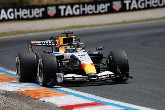Formula 1 Heineken Dutch Grand Prix 2026 Laurent Lefebvre OVERTAKE MAXPPP - Zandvoort 21 08 2026 41 LINDBLAD Arvid (gbr), Visa Cash App Racing Bulls Formula One Team, action at the Formula 1 Heineken Dutch Grand Prix 2026, the 12th round of the 2026 FIA Formula 1 World Championship, WM, Weltmeisterschaft at Circuit Zandvoort in Zandvoort, Netherlands, from 20 to 23 August 2026 Zandvoort Circuit Zandvoort Netherlands  Copyright: xOVERTAKE MAXPPPxLaurentxLefebvrex OVT202608211945 OVT202608211945
