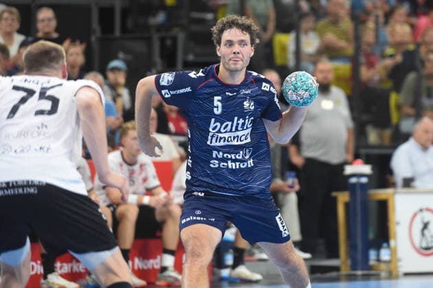 Handball I Herren I Saison 2026-2027 I Jacob Cement Cup I Vorbereitung I SG Flensburg-Handewitt - Lugi Lund I 21.08.2026 Niclas Kirkelökke (5, SG Flensburg-Handewitt) *** Handball I Men s I 2026–2027 Season I Jacob Cement Cup I Preseason I SG Flensburg Handewitt vs. Lugi Lund I August 21, 2026 Niclas Kirkelökke 5, SG Flensburg Handewitt Copyright: xLobeca JanxKirschnerx