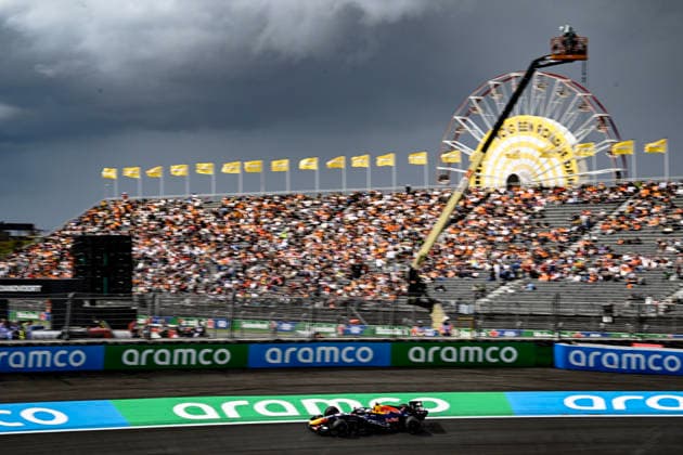 03 Max Verstappen Of The Team Oracle Red Bull Racing, Red Bull Ford Rb22,In They Face The Qualifying Session Sprint Race,During Fia Formula One World Championship, WM, Weltmeisterschaft Gp Formula F1 Heineken Dutch Grand Prix 2026 21 August, Zandvoort Netherlands (Photo by Luca Barsali DeFodi Images) - *** 03 Max Verstappen of the Oracle Red Bull Racing team, driving the Red Bull Ford RB22, as they prepare for the qualifying session and sprint race during the FIA Formula One World Championship Heineken Dutch Grand Prix 2026 on August 21 in Zandvoort, Netherlands. Photo by Luca Barsali, DeFodi Images