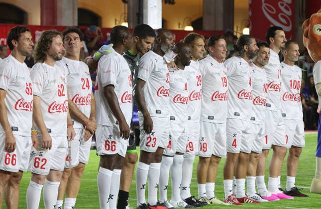 Plazma Youth Sports Games in Split, Croatia 21.08.2026., - On the occasion of the celebration of the 30th anniversary of the Plazma Youth Sports Games, a showpiece match was played between the stars and the young team of the Sports Games, in Split, Croatia, on August 21. 2026.  IvoxCagalj PIXSELL