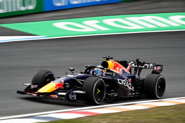 MOTORSPORTS - Formula 1 - 2026 Dutch Grand Prix Photo by IPA ABACAPRESS.COM87677848 - 03 Max Verstappen of the Oracle Red Bull Racing team, driving the Red Bull Ford RB22, as they compete in the qualifying session for the Sprint Race during the FIA Formula One World Championship, WM, Weltmeisterschaft Formula 1 Heineken Dutch Grand Prix 2026 on August 21 in Zandvoort, Netherlands Netherlands Netherlands  Copyright: xIPAxSport ABACAx